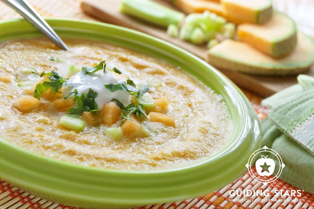 Chilled Melon Soup - Guiding Stars