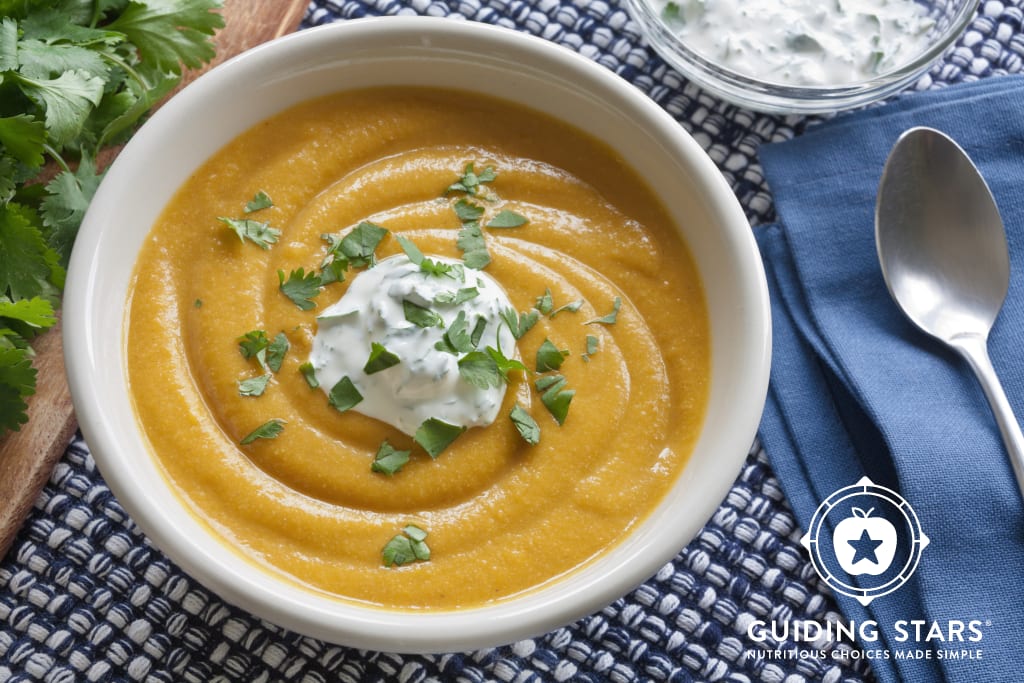 Curried Squash Soup - Guiding Stars