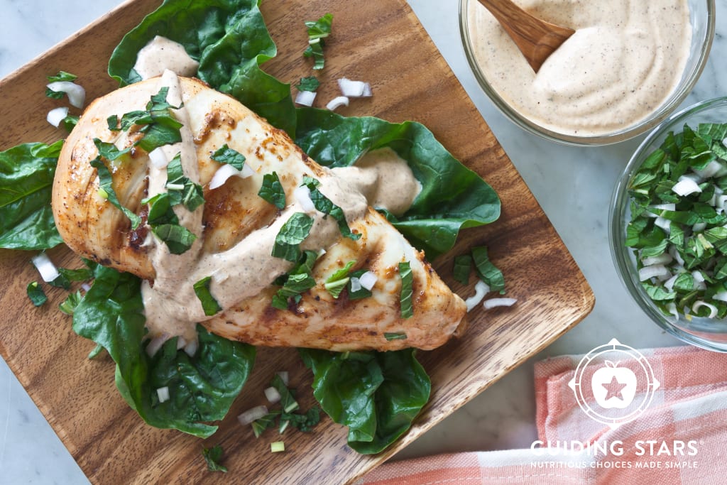 Grilled Chicken With Yogurt Marinade - Guiding Stars
