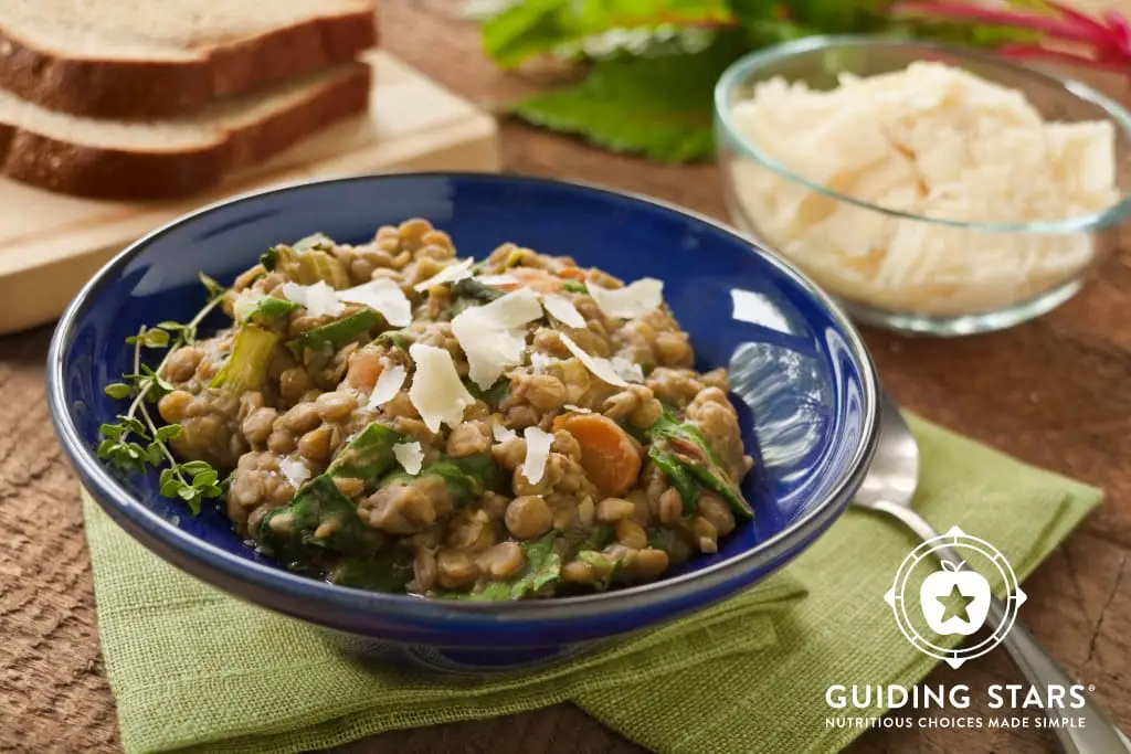French Lentils With Chard