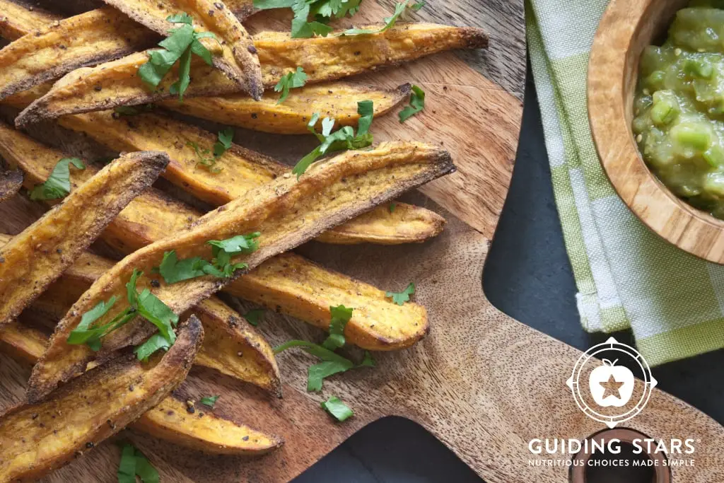 Spiced Sweet Potato Wedges