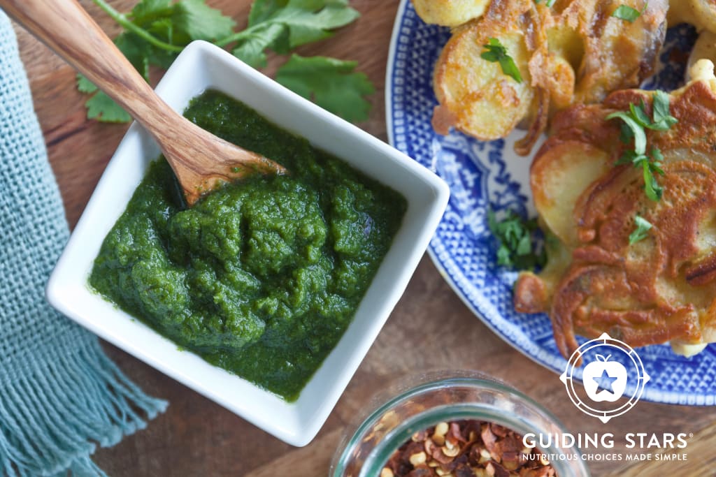Cilantro-mint Chutney - Guiding Stars
