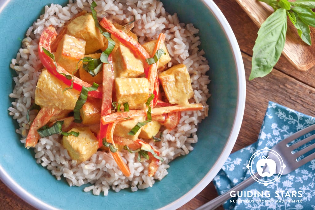 Curried Tofu - Guiding Stars