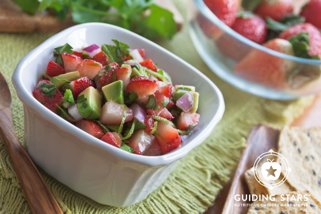Strawberry-avocado Salsa - Guiding Stars