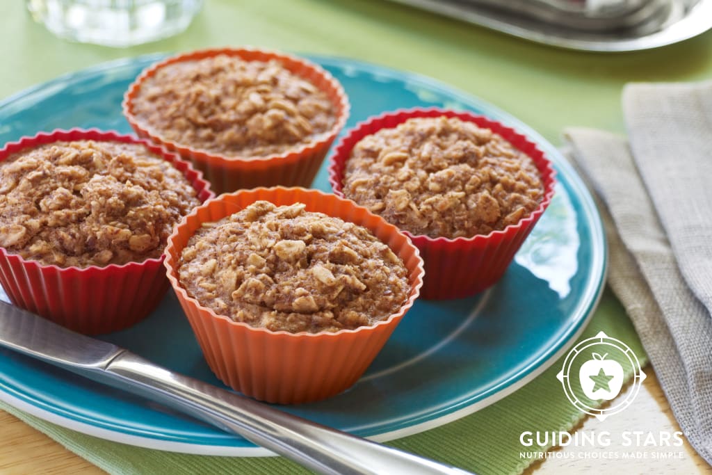 Baked Oatmeal Cups - Guiding Stars