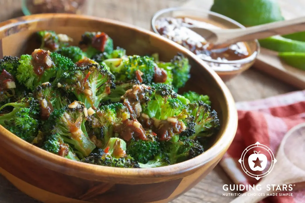 Roasted Chipotle-lime Broccoli