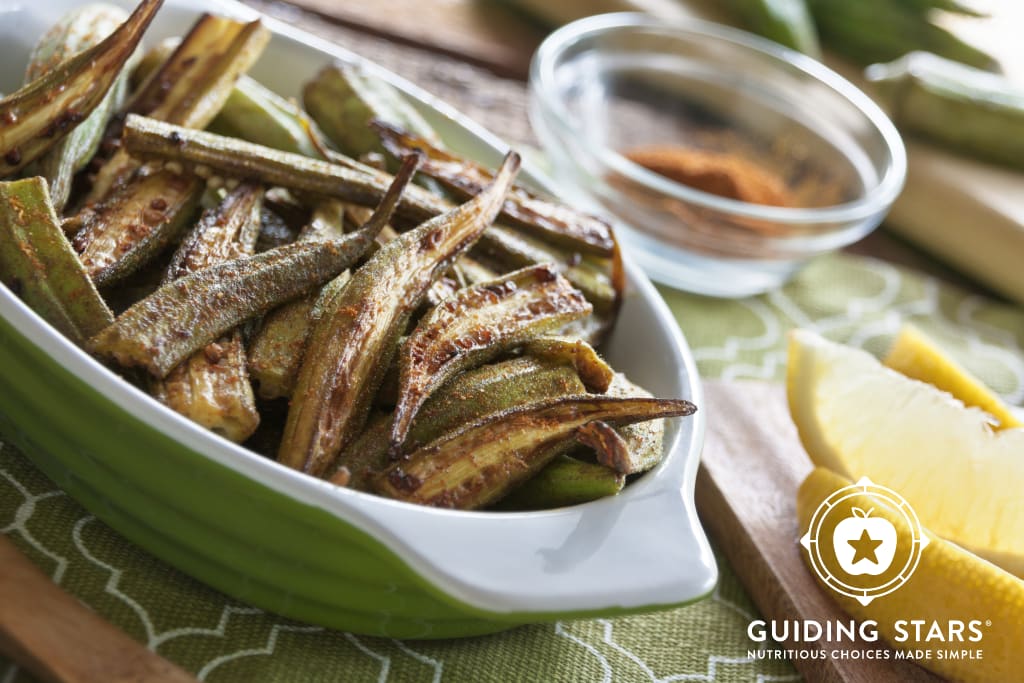 Roasted Okra - Guiding Stars