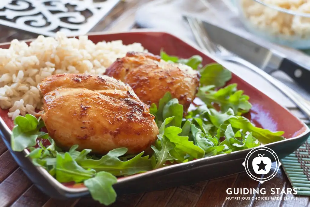 Miso-ginger Chicken Thighs
