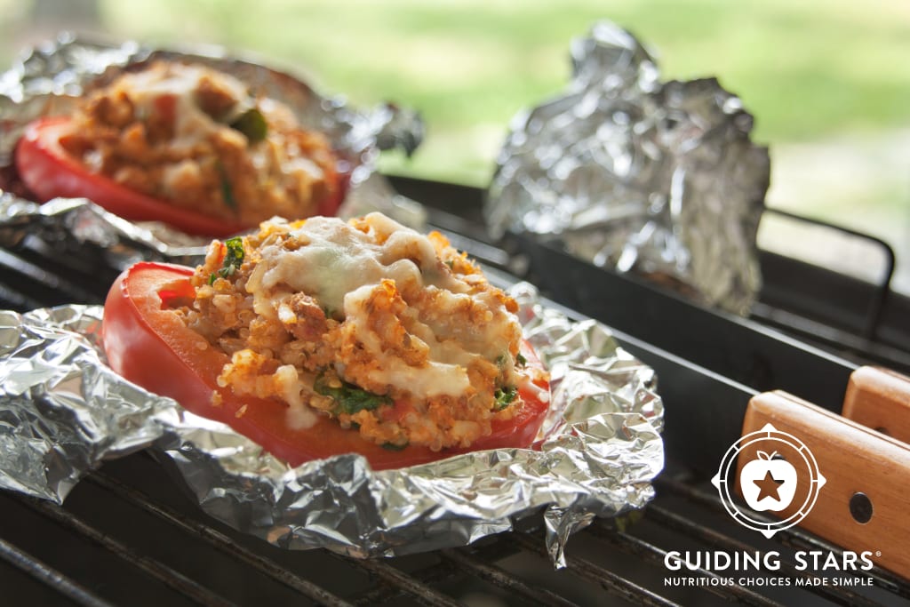 Spicy Stuffed Peppers - Guiding Stars