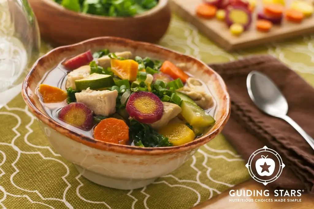 Rainbow Root Soup