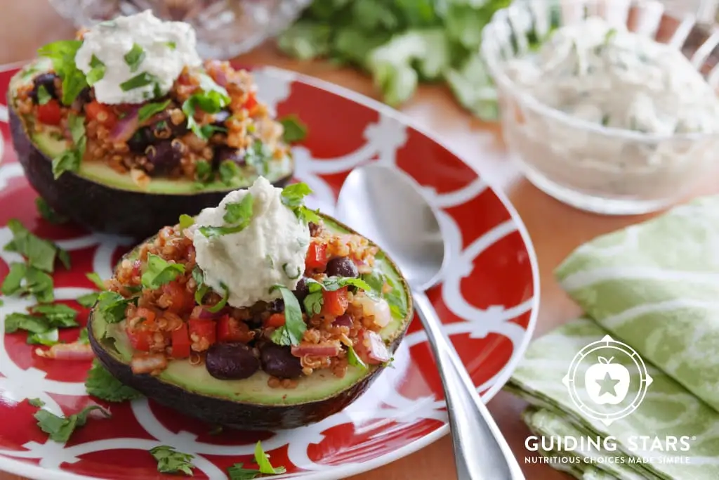 Spicy Stuffed Avocados