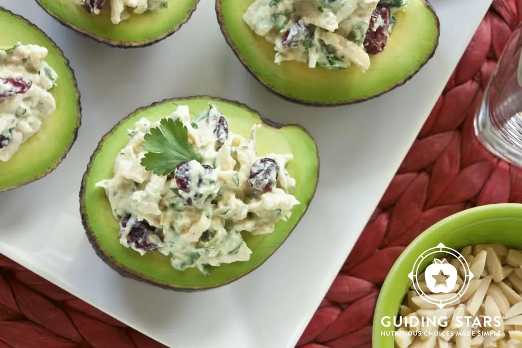 Chicken Stuffed Avocados
