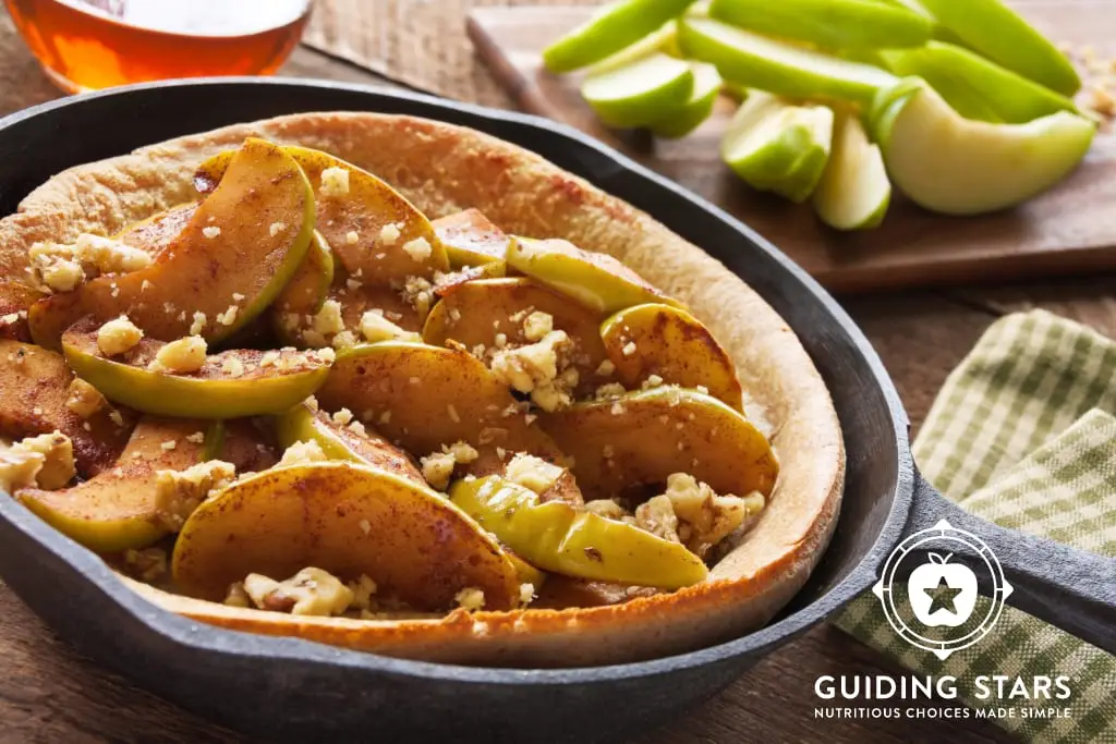 Whole Wheat Dutch Baby Pancakes With Cinnamon Apples