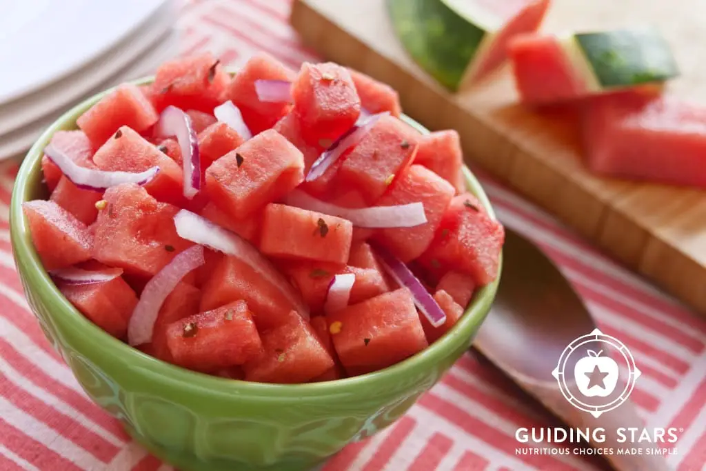 Spicy Watermelon Salad