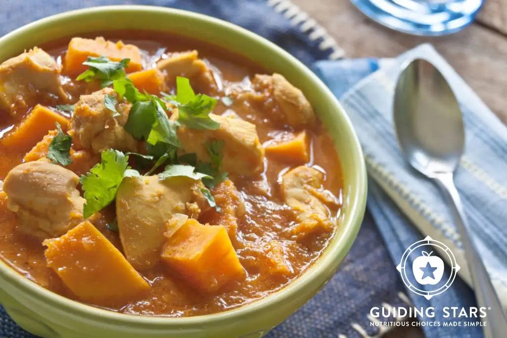 Coconut Chicken And Sweet Potato Stew
