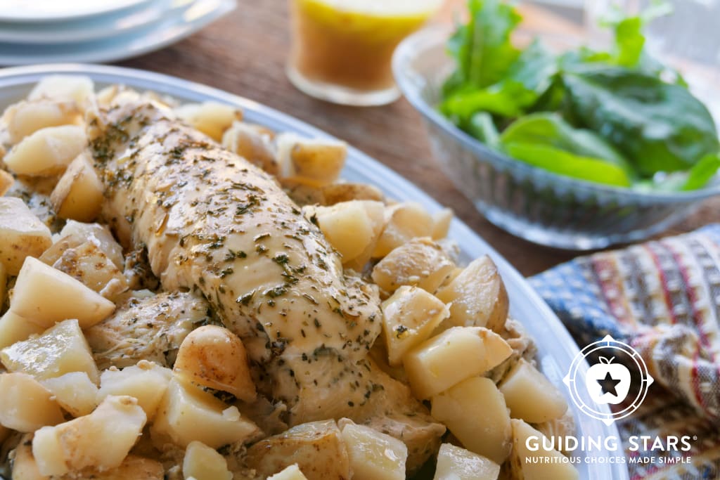 Slow Cooker Chicken And Potatoes - Guiding Stars