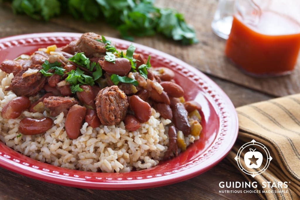 Cajun Red Beans & Rice - Guiding Stars
