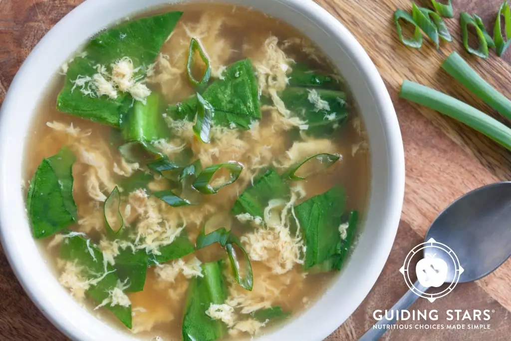 Ginger Dropped Egg Soup