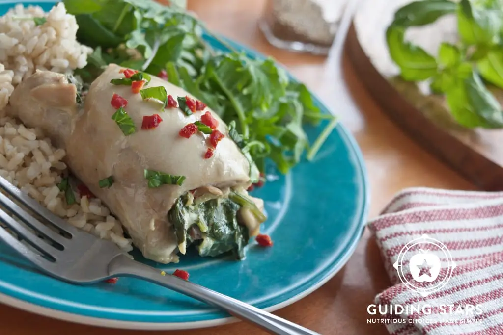 Artichoke Stuffed Chicken Thighs