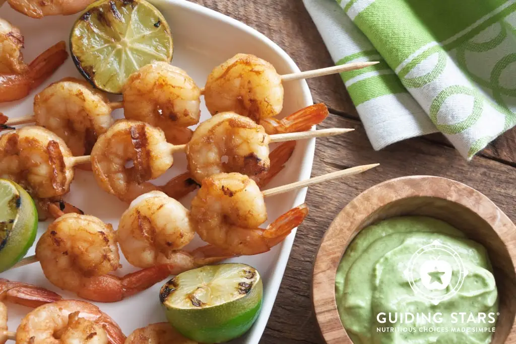 Peruvian Shrimp With Green Sauce