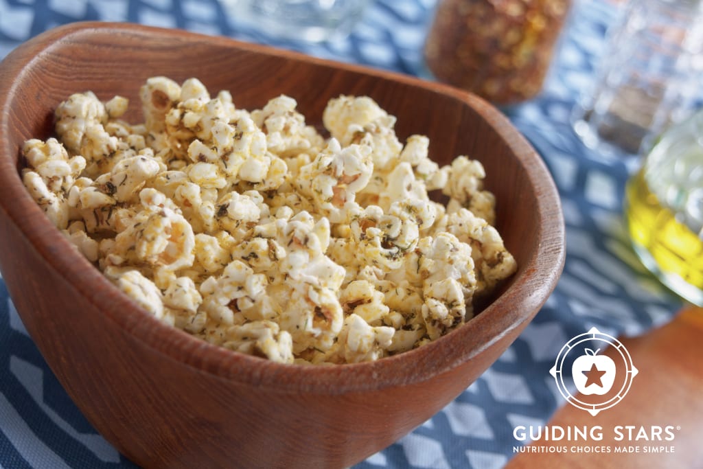 Herbed Popcorn - Guiding Stars