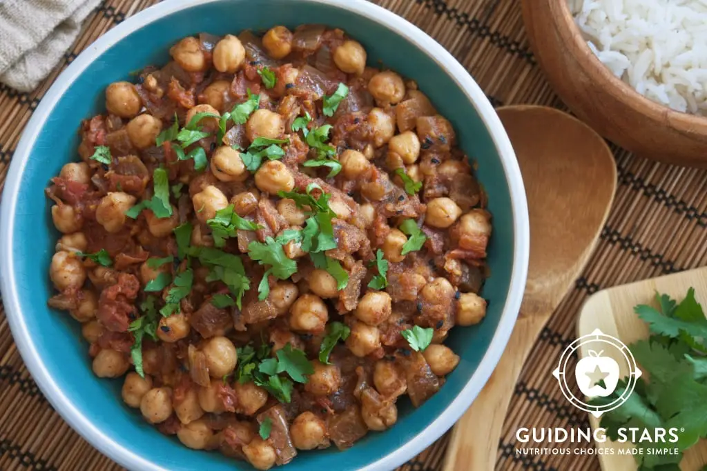 Chole (garbanzos)