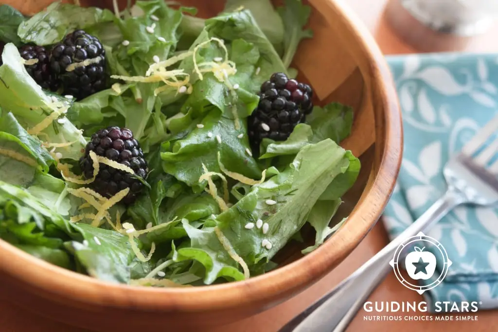 Blackberry Lemon Salad